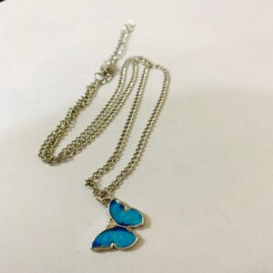 Blue Butterfly Neckpiece
